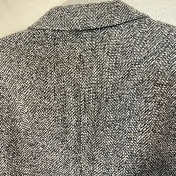 Mens pure wool grey blazer custom for Loevenharts premium lined coat jacket 40